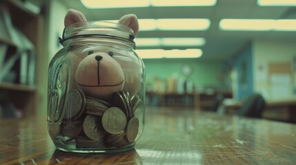 Financial Literacy Cinematic depictions of financial literacy programs and initiatives equipping students with essential skillsAI generated illustration