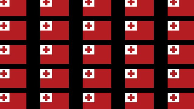 トンガの国旗が増えます。背景はアルファチャンネル(透明)です。