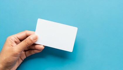 Business Card being Held by Hand - Mockup for Business Card - Personal Promotion for Business - Entrepreneurship