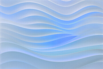 Fototapeta premium Abstract curve and wave wallpaper. Beautiful light background.