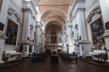 Obraz premium interior of the cathedral
