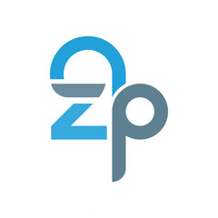 Obraz premium Letter zp logo, vector design template