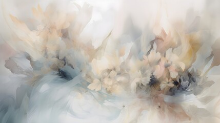 light soft dreamy abstract floral background