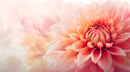 pink dahlia flower closeup macro abstract floral background