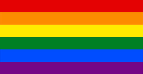 Vibrant Rainbow Pride Flag - Symbol of LGBTQ+ Diversity, Inclusion, and Equality - Ideal for Pride Celebrations, Social Advocacy, and Cultural Representation