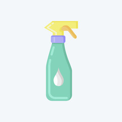 Icon Spray. suitable for Kids symbol. flat style. simple design editable. design template vector. simple illustration