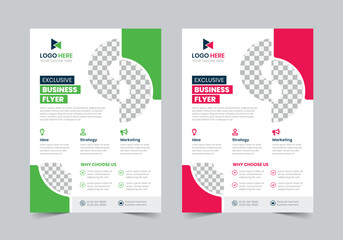 Exclusive Business Flyer Template | A4 | Print Ready