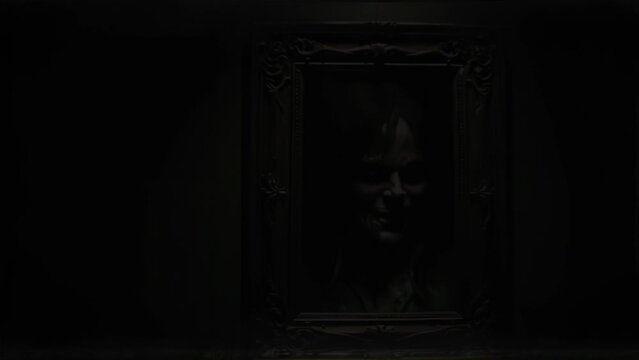 Haunted Mirror: Ghostly Face Revealed