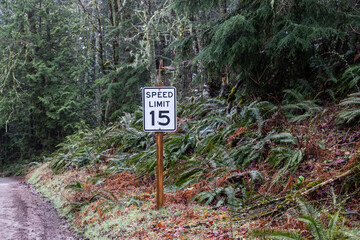 speed limit sign