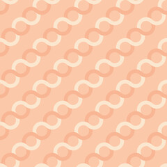 Seamless pink chains textile pattern vector - 766762389