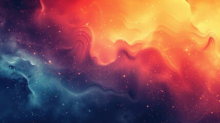 Abstract Tech Style Website Background with Blobs - obrazy, fototapety, plakaty