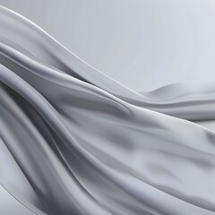 Flowing Silky Elegant Abstract Monochrome Gradient Swirling Minimalist Background