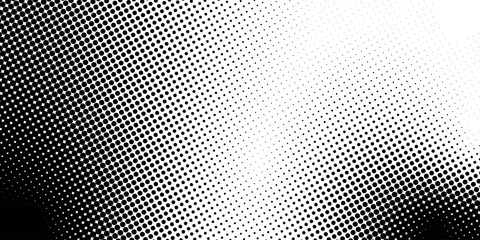 Grunge halftone dots vector texture background. modern