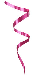 3d render of pink confetti flying.