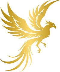 Golden phoenix, gold phoenix