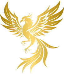 Golden phoenix, gold phoenix