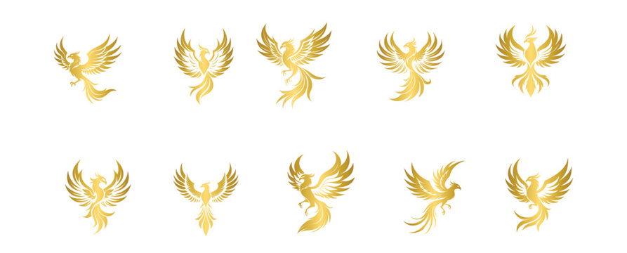Golden phoenix, gold phoenix