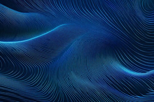 abstract blue background generated by AI
