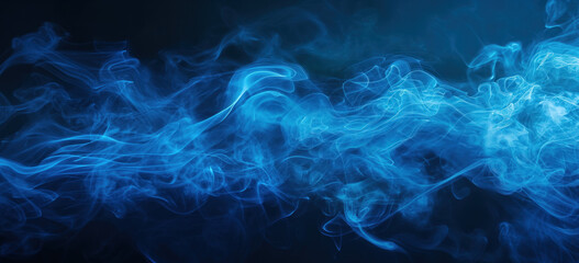 Fototapeta premium Smoke and light background.