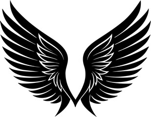 Angel wings, mystic and celestial angel wings