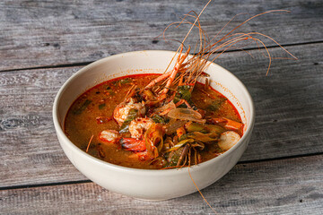 Thai traditional cuisine - Tom Yum soup