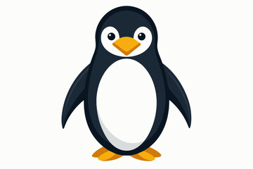color-vector-of-penguin-white-background.