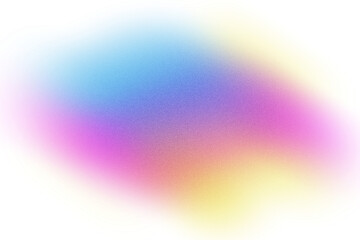 Modern color gradation with noise and blur effects