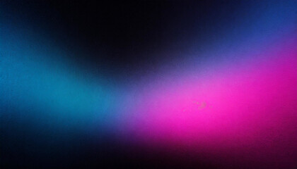 Fototapeta premium Vibrant Contrasts: Black, Pink, Blue Gradient Abstract Background