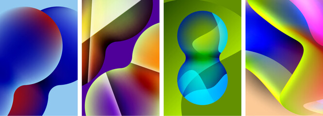 Abstract colors. Abstract backgrounds for wallpaper, business card, cover, poster, banner, brochure, header, website