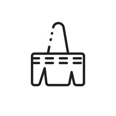 Brush Paint Tools Line Icon