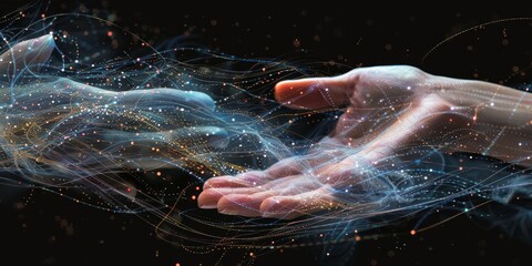 Digital Connectivity: Hands in a Sea of Data