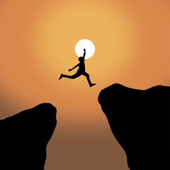 Motivational Illustration for Growth, Student, Entrepreneur