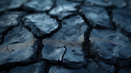 abstract background coal stone texture with cracks