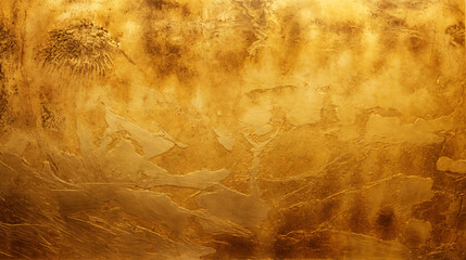 Golden texture. Gold brush stroke. Abstract oil paint texture background, pattern of gold brush strokes. Golden texture brush stroke used as background.