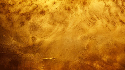 Golden texture. Gold brush stroke. Abstract oil paint texture background, pattern of gold brush strokes. Golden texture brush stroke used as background.