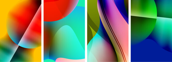 Abstract colors. Abstract backgrounds for wallpaper, business card, cover, poster, banner, brochure, header, website