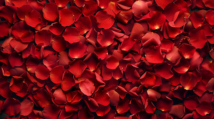 red rose background , generative ai - obrazy, fototapety, plakaty