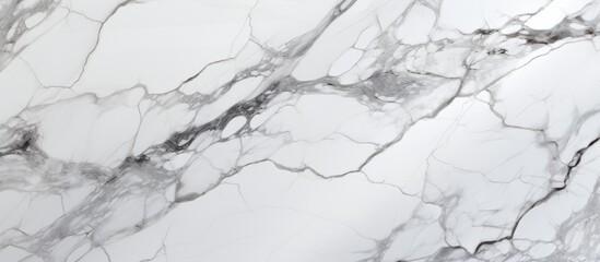 A closeup of a white marble texture resembling liquid snow on a slope. The pattern is reminiscent of monochrome photography, capturing the freezing event - obrazy, fototapety, plakaty