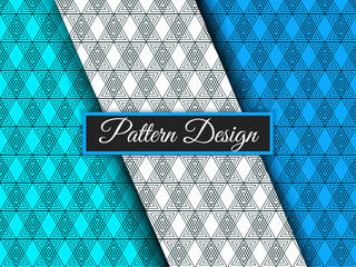 Collection of Geometric minimalist lines pattern set Design