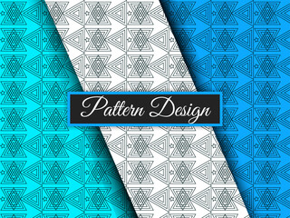 Collection of Geometric minimalist lines pattern set Design