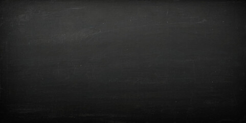 Blank chalkboard, blackboard texture Abstract chalkboard black background grunge texture with copy space. Education and reading concept background.