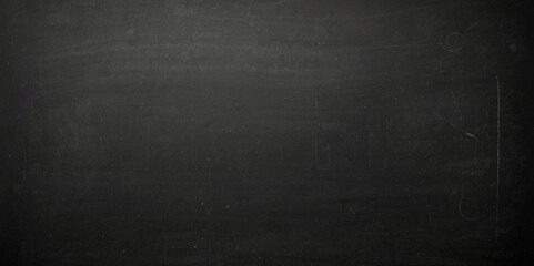 Black board grunge texture background. Abstract chalkboard black background. Education and reading concept background. © Siratul Nababi Turfa