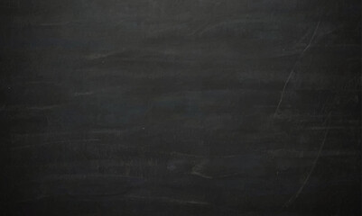 Black board grunge texture background. Abstract chalkboard black background. Education and reading concept background.