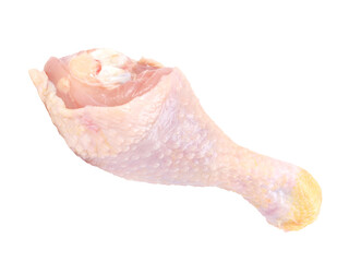 Raw chicken legs isolated