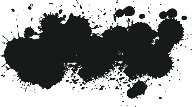  abstract vector liquid black color background design, illustration vector black design