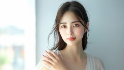 かわいい 美人 日本人 女性ポートレート