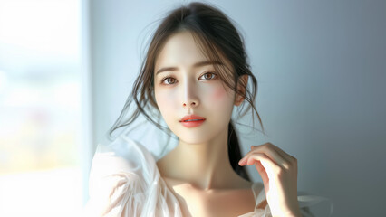 かわいい 美人 日本人 女性ポートレート