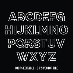 Obraz premium Classic college font. Vintage sport font in american style for football, baseball or basketball logos and t-shirt. Athletic department typeface, varsity style font.