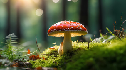 Very beautiful mushrooms, natural mushrooms
