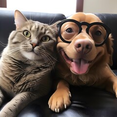cat and dog